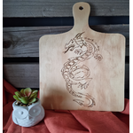 Planche à découper dragon