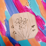 Dessous de plat coquelicots fleurs