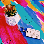Porte clef famille