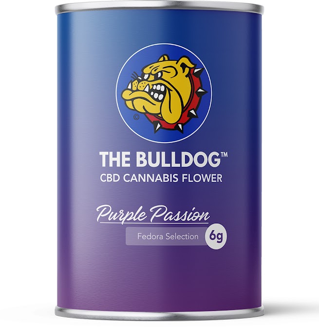 The Bulldog CBD - Fleur CBD Purple Passion 6g