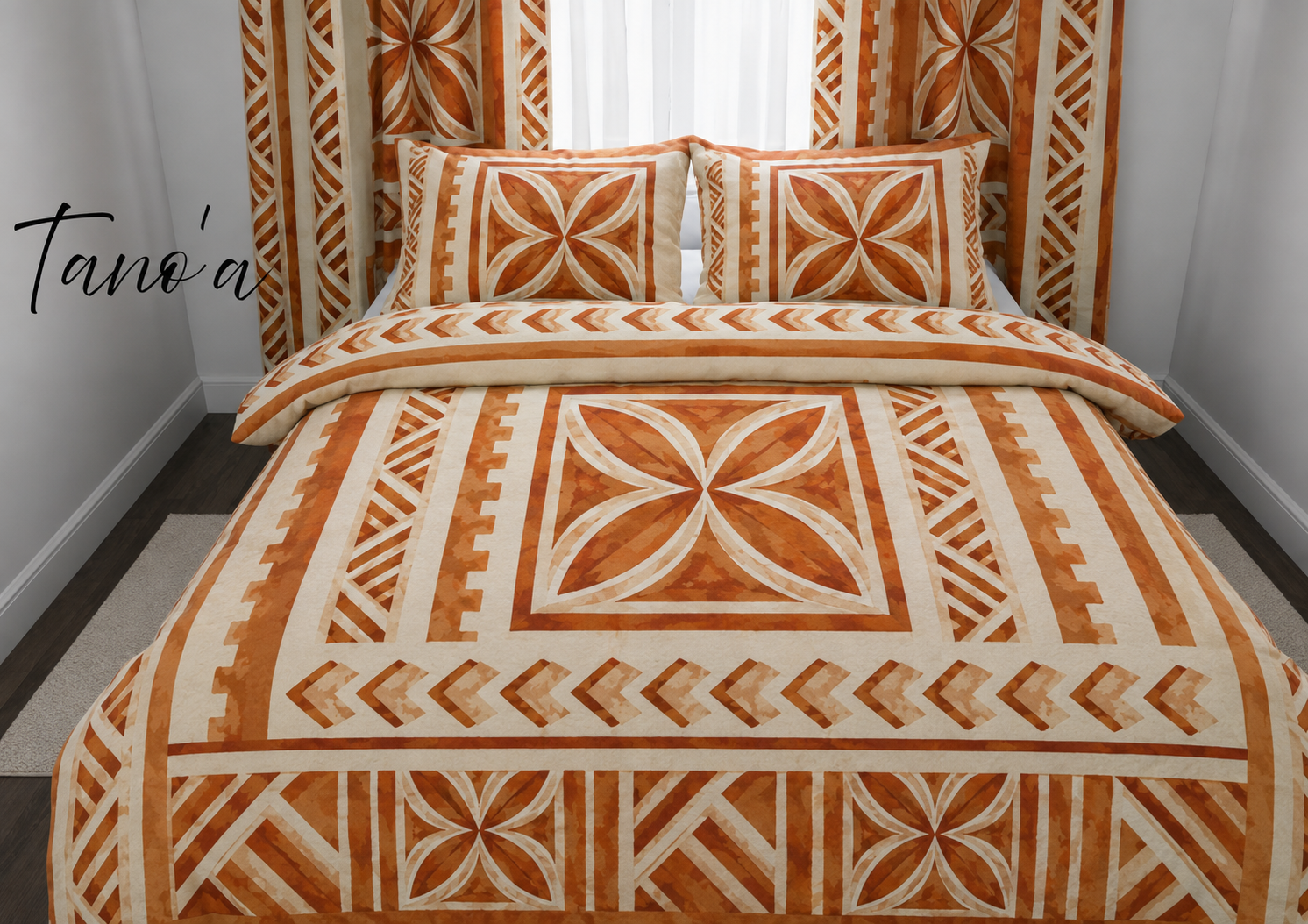 lit orange beige n