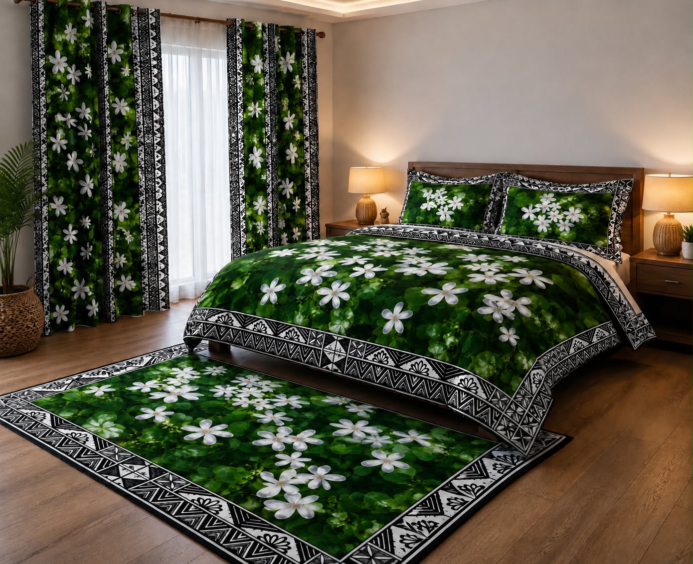 LIT VERT TAPIS