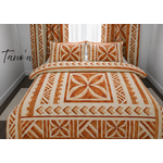 lit orange beige n
