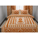 lit orange beige