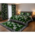 LIT VERT TAPIS