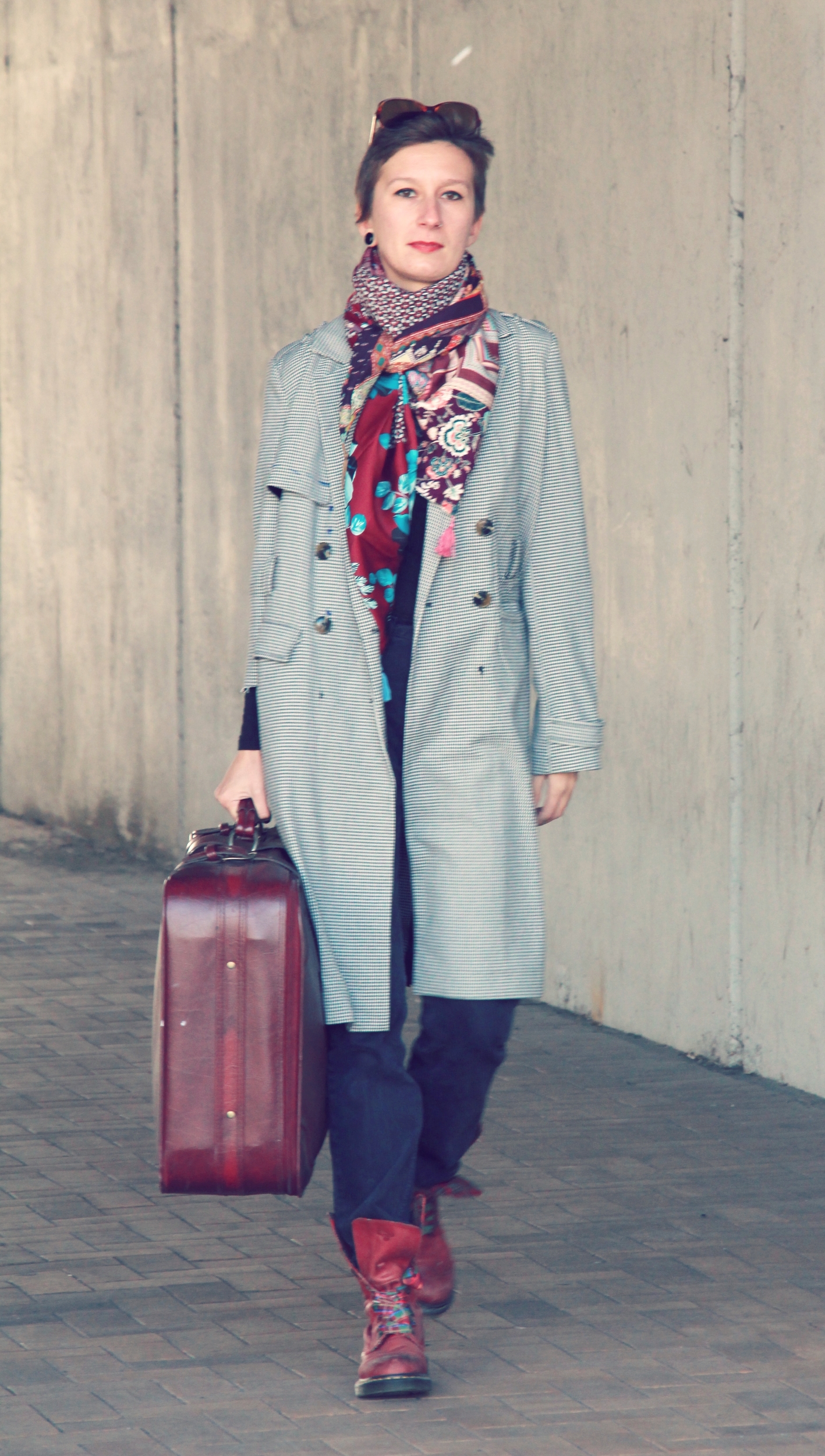 foulard piece uniqueupcycling