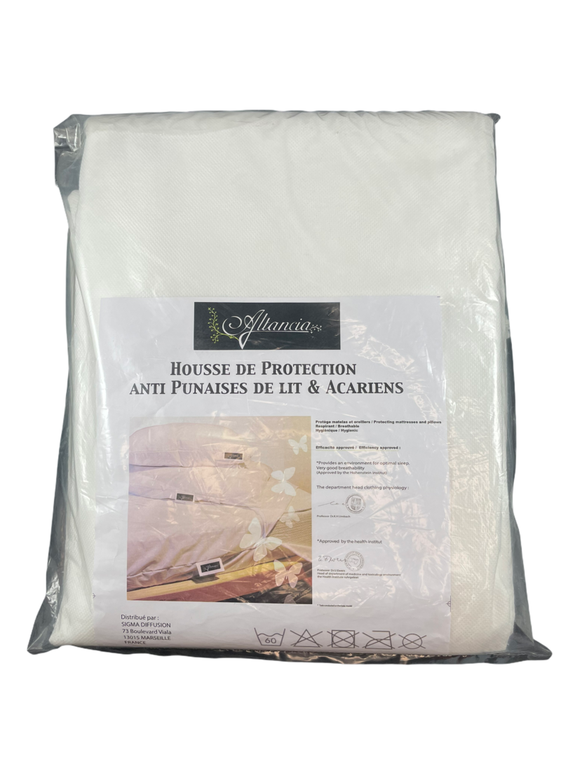 Housse protection matelas anti punaises de lit 1 personne - Punaise de lit  - INSECTICIDE SPRAY contre les insectes