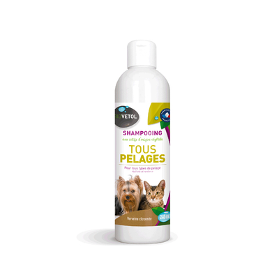 Shampooing tous pelages Chiens et Chats