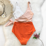 propriano-maillot-de-bain-une-pièce-pêche-blanc-et-orange