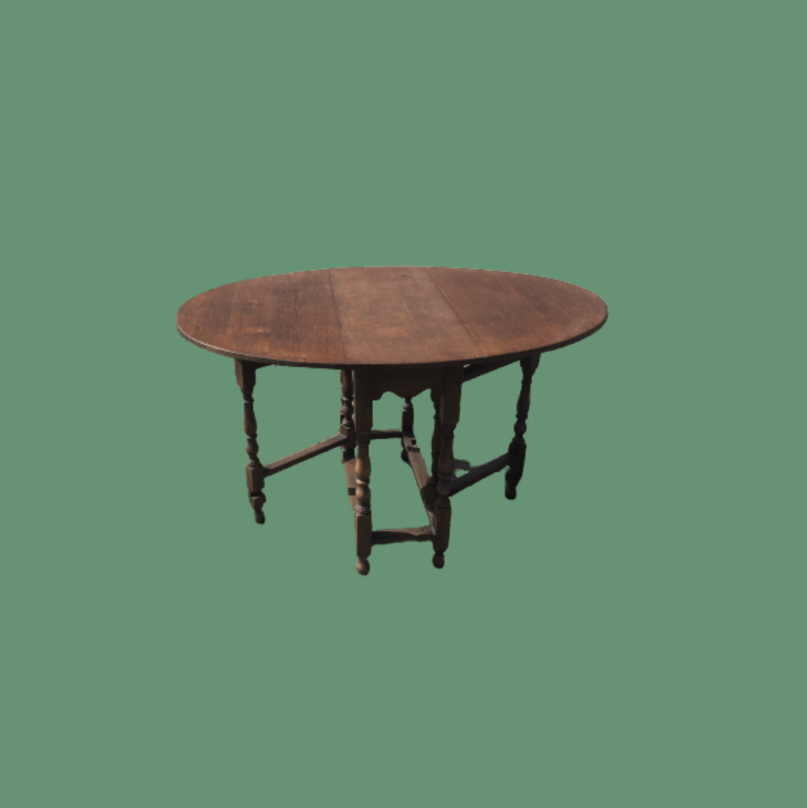 TABLE console ovale