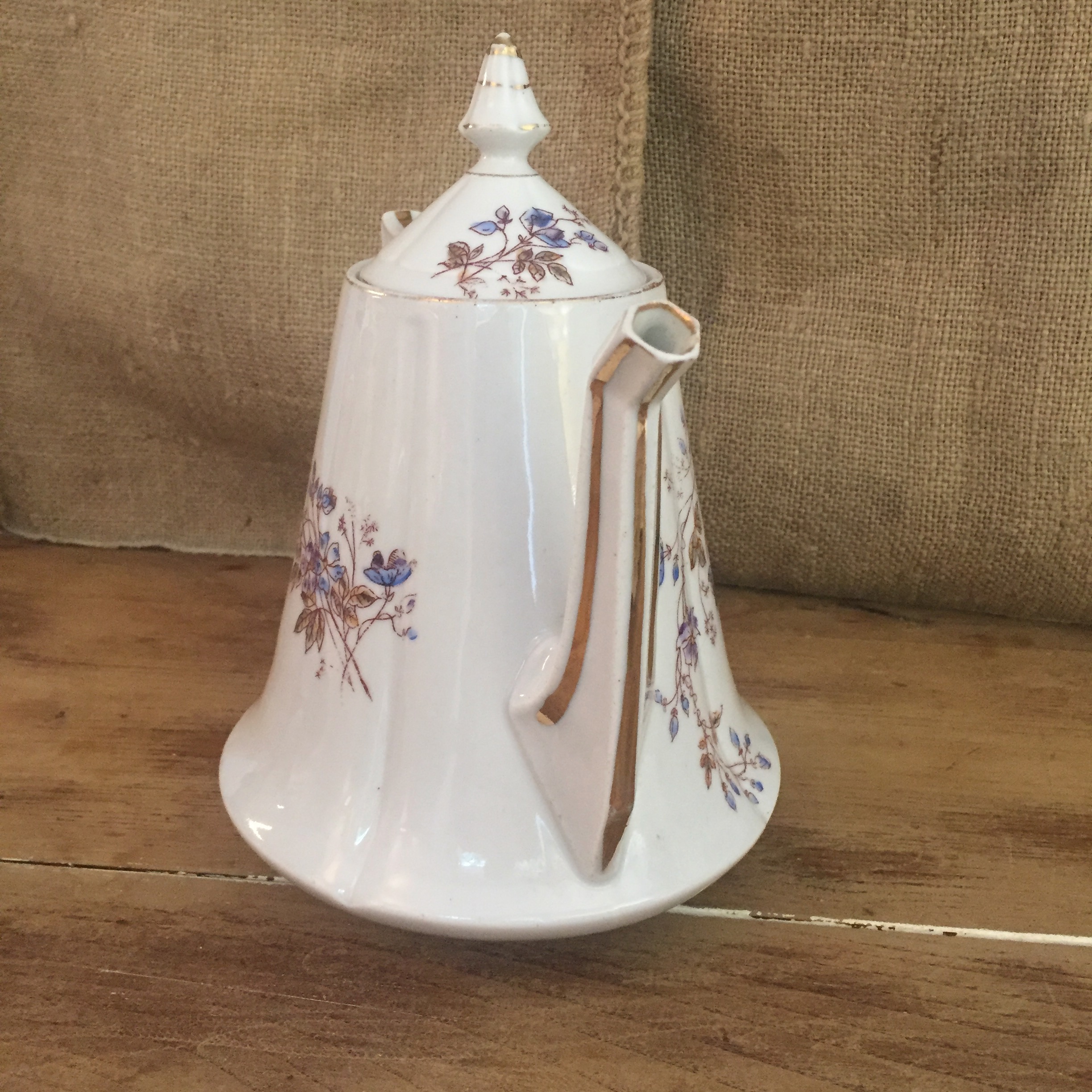 théière porcelaine art déco vintage 16 brocante chineuse de merveilles 160