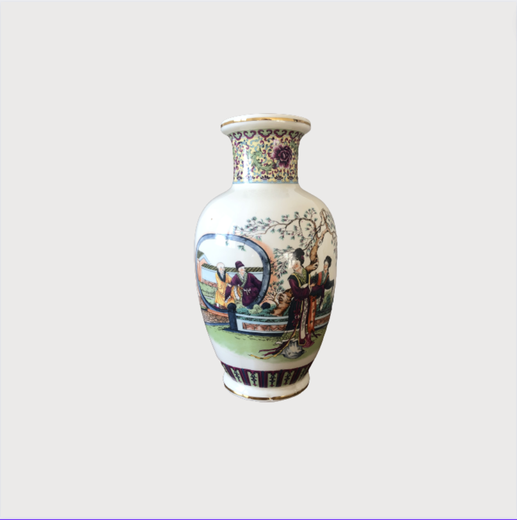 Vase Chinois avec personnages