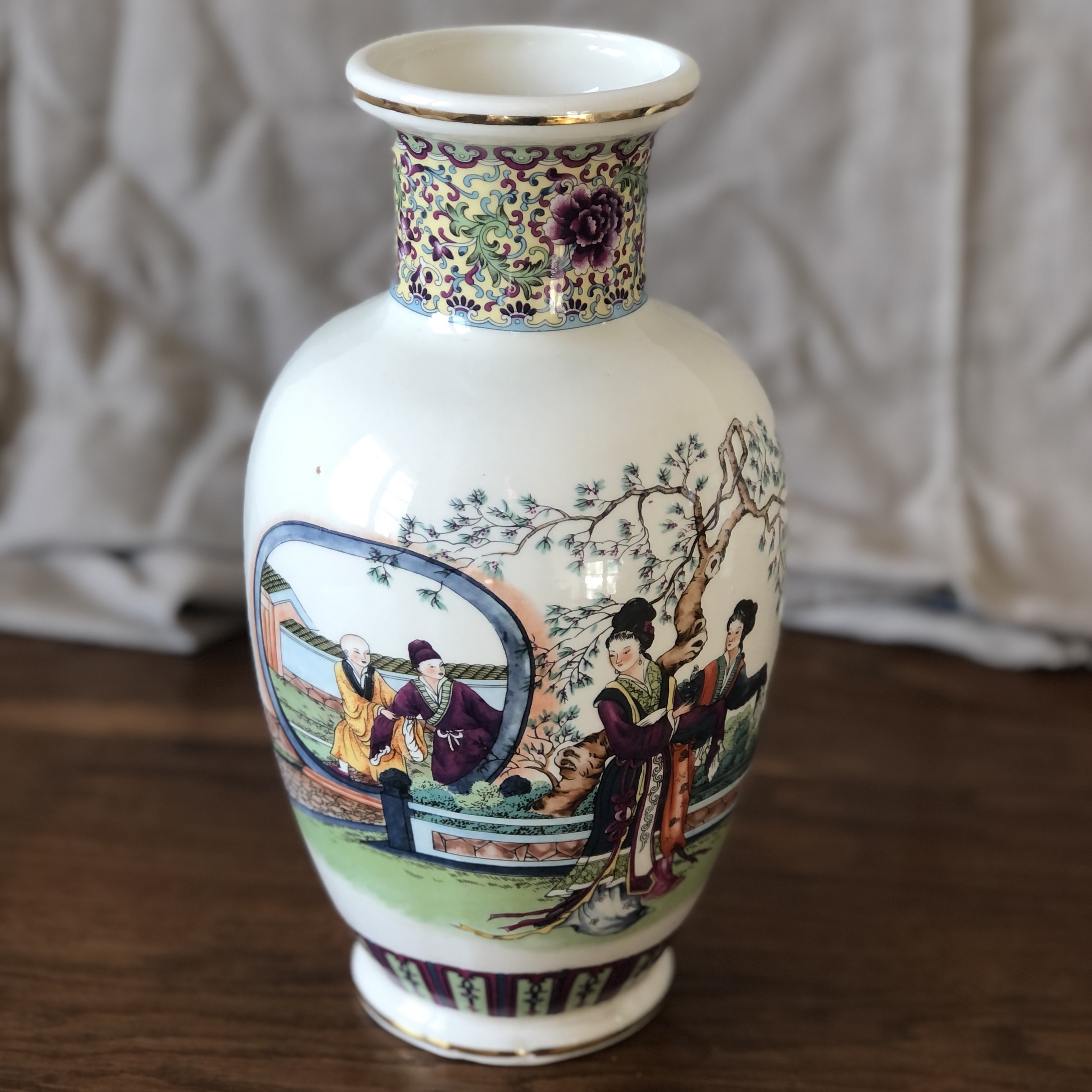 chineuse de merveilles brocante vaisselles anciennes, vase IMG_1356