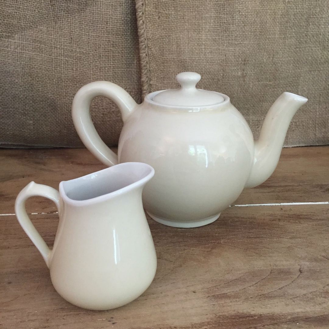 2 POTS À LAIT bistrot vintage (réf 38) - VAISSELLE/Cafetières