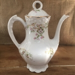 cafetière théière 14 porcelaine limoge vintage brocante chineuse de merveilles 140
