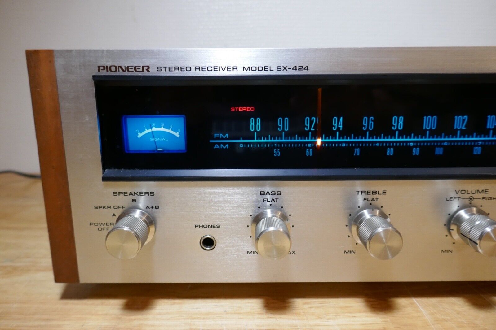 amplificateur amplifier pioneer sx-424 vintage occasion