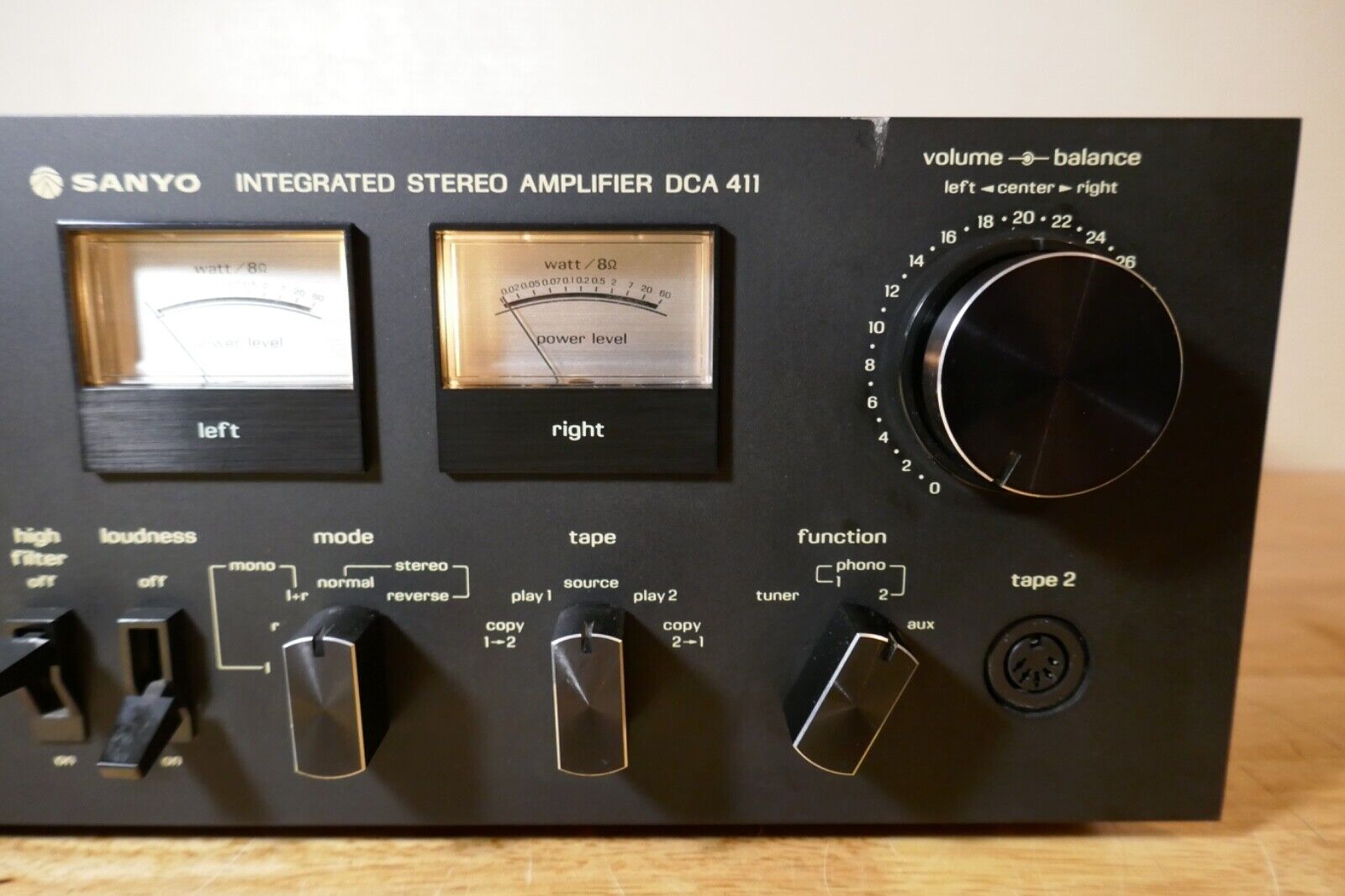 amplificateur amplifier sanyo dca411 vintage occasion