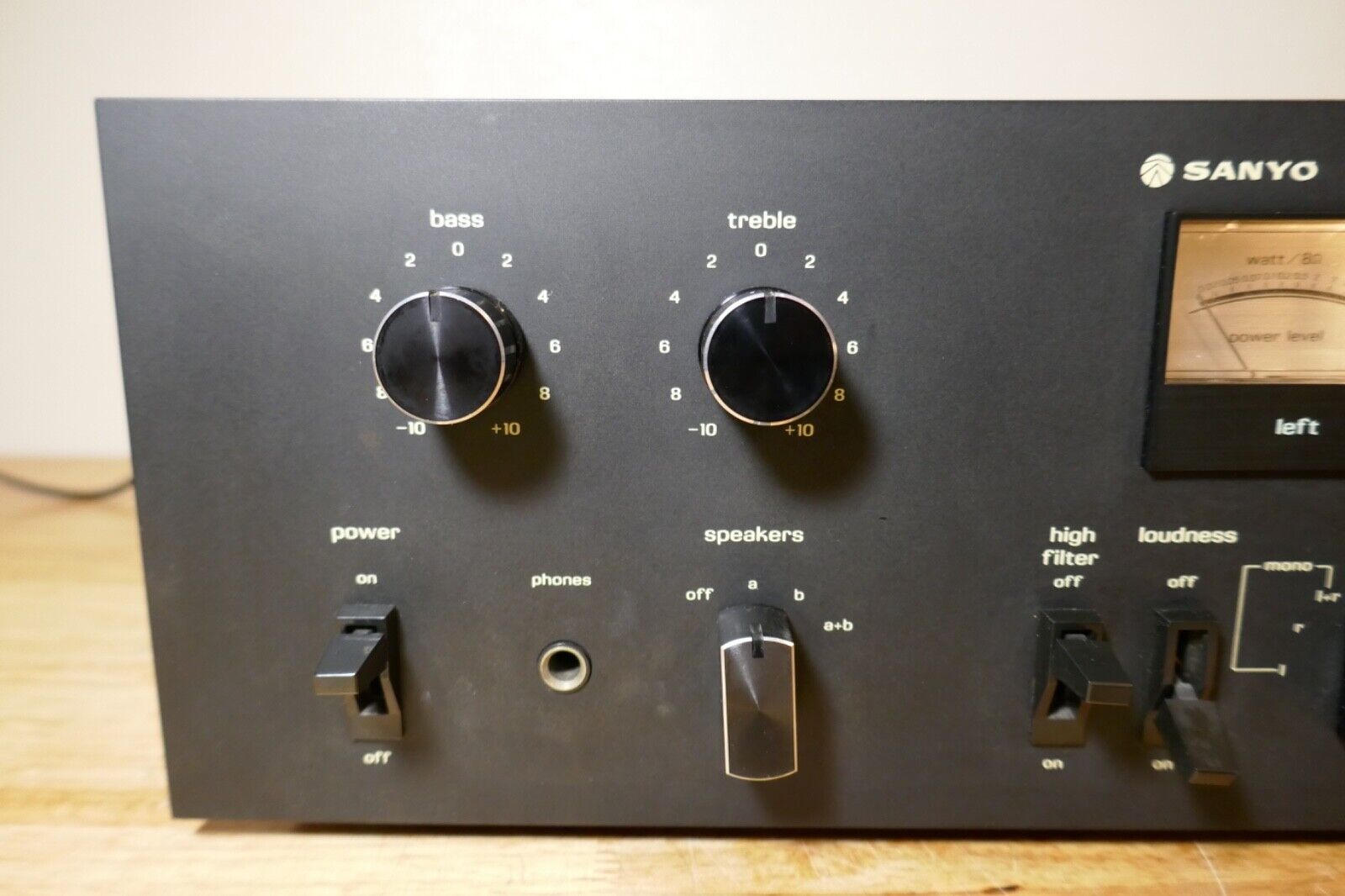 amplificateur amplifier sanyo dca411 vintage occasion
