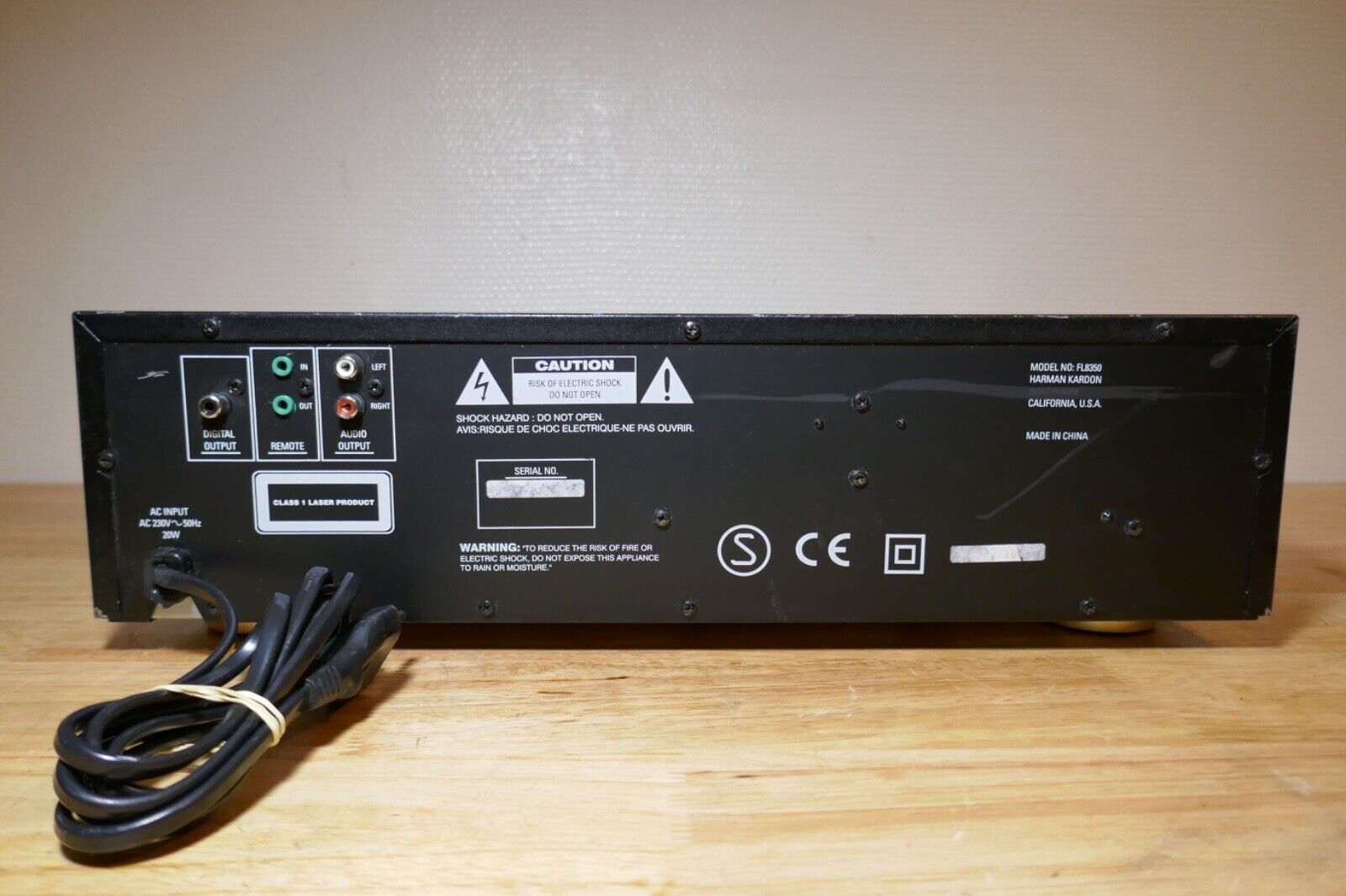 lecteur compact disc player HARMAN KARDON FL8350 vintage occasion