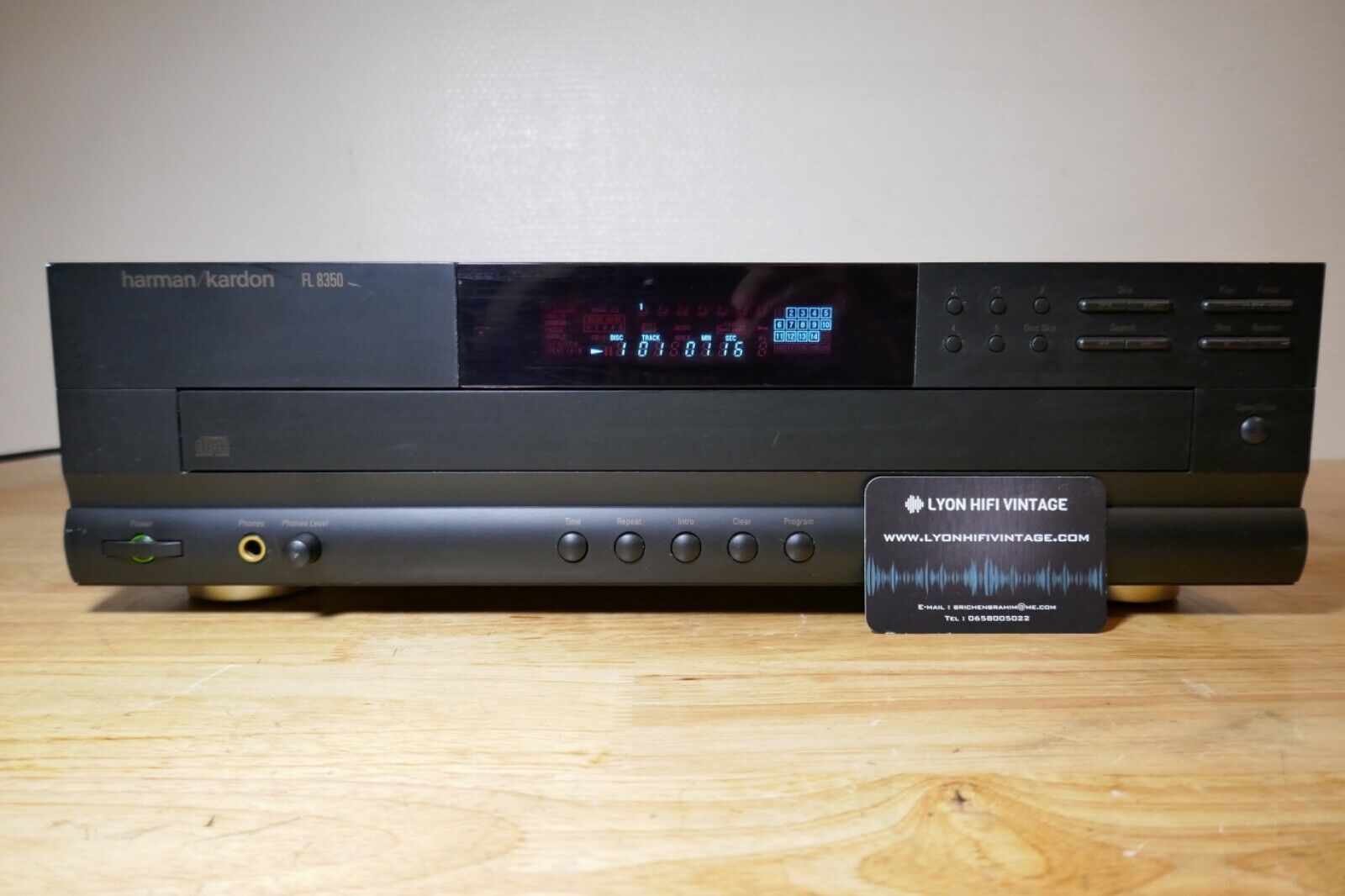 lecteur compact disc player HARMAN KARDON FL8350 vintage occasion