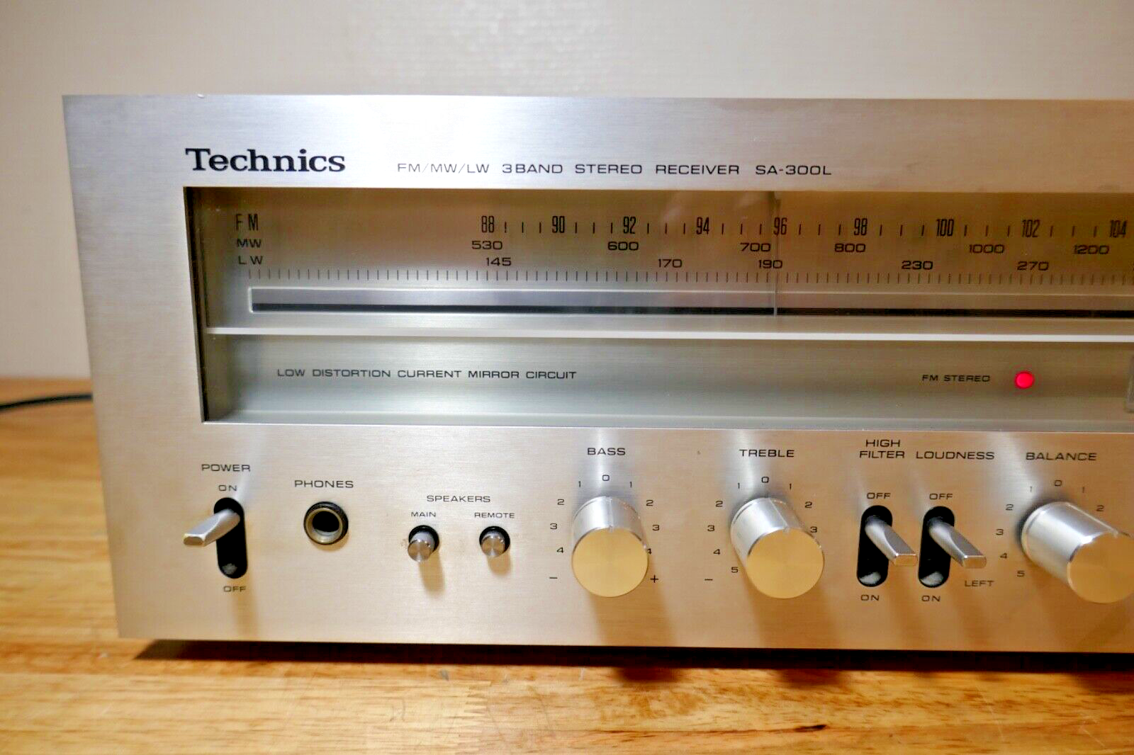 amplificateur amplifier technics sa-300l vintage occasion