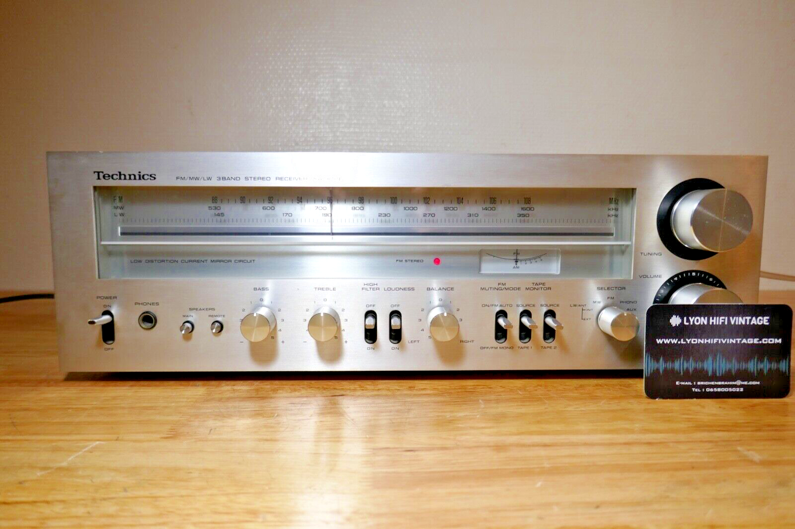 amplificateur amplifier technics sa-300l vintage occasion
