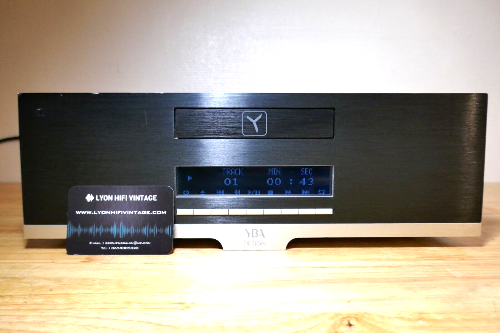 lecteur compact disc player yba design yc 201 vintage occasion