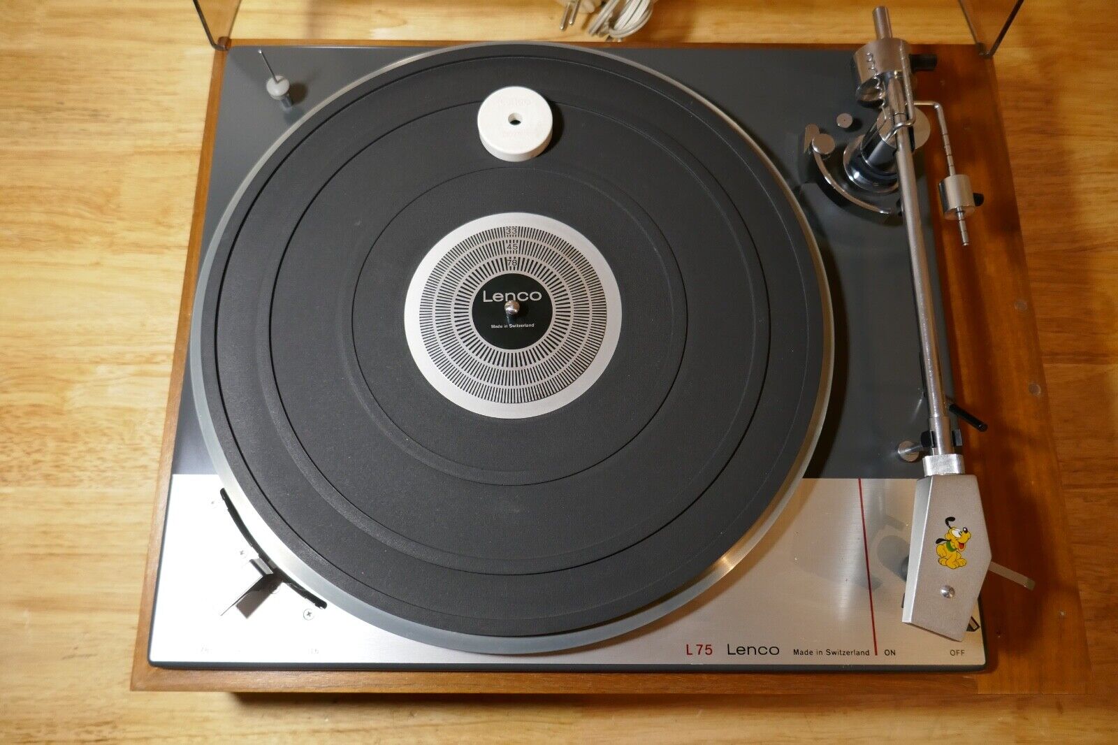 platine vinyle turntable lenco l 75 vintage occasion