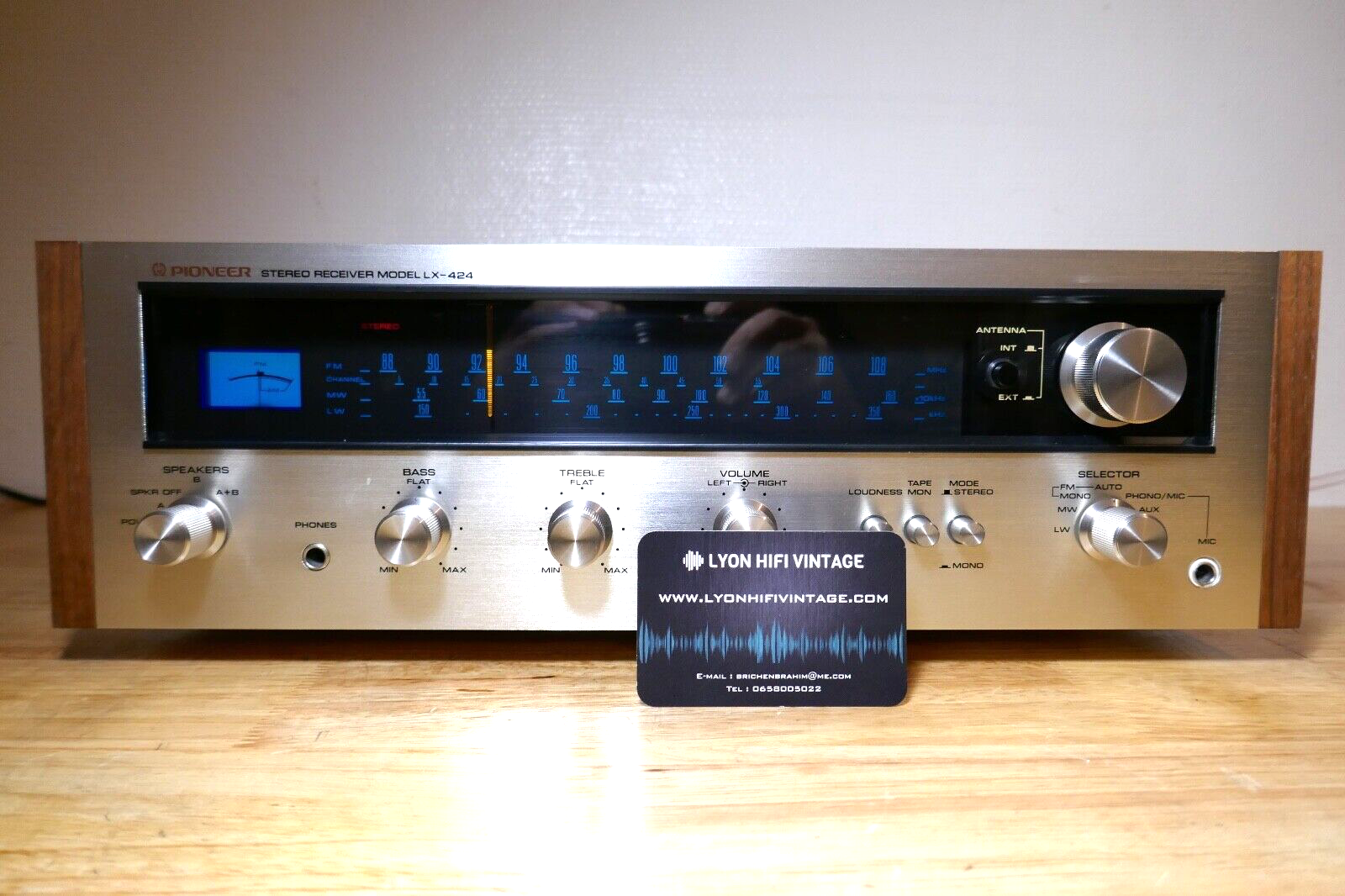 amplificateur amplifier Pioneer LX-424 vintage occasion
