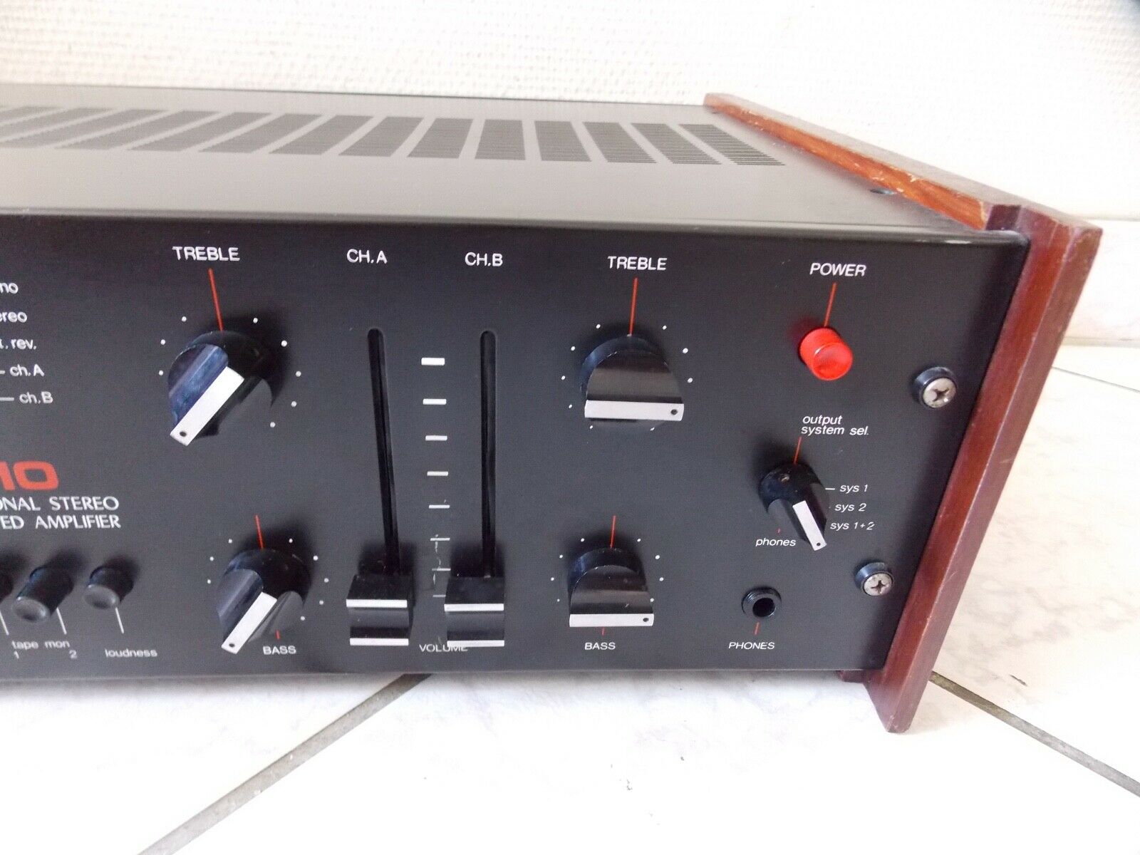 amplificateur amplifier galactron MK 10 vintage occasion