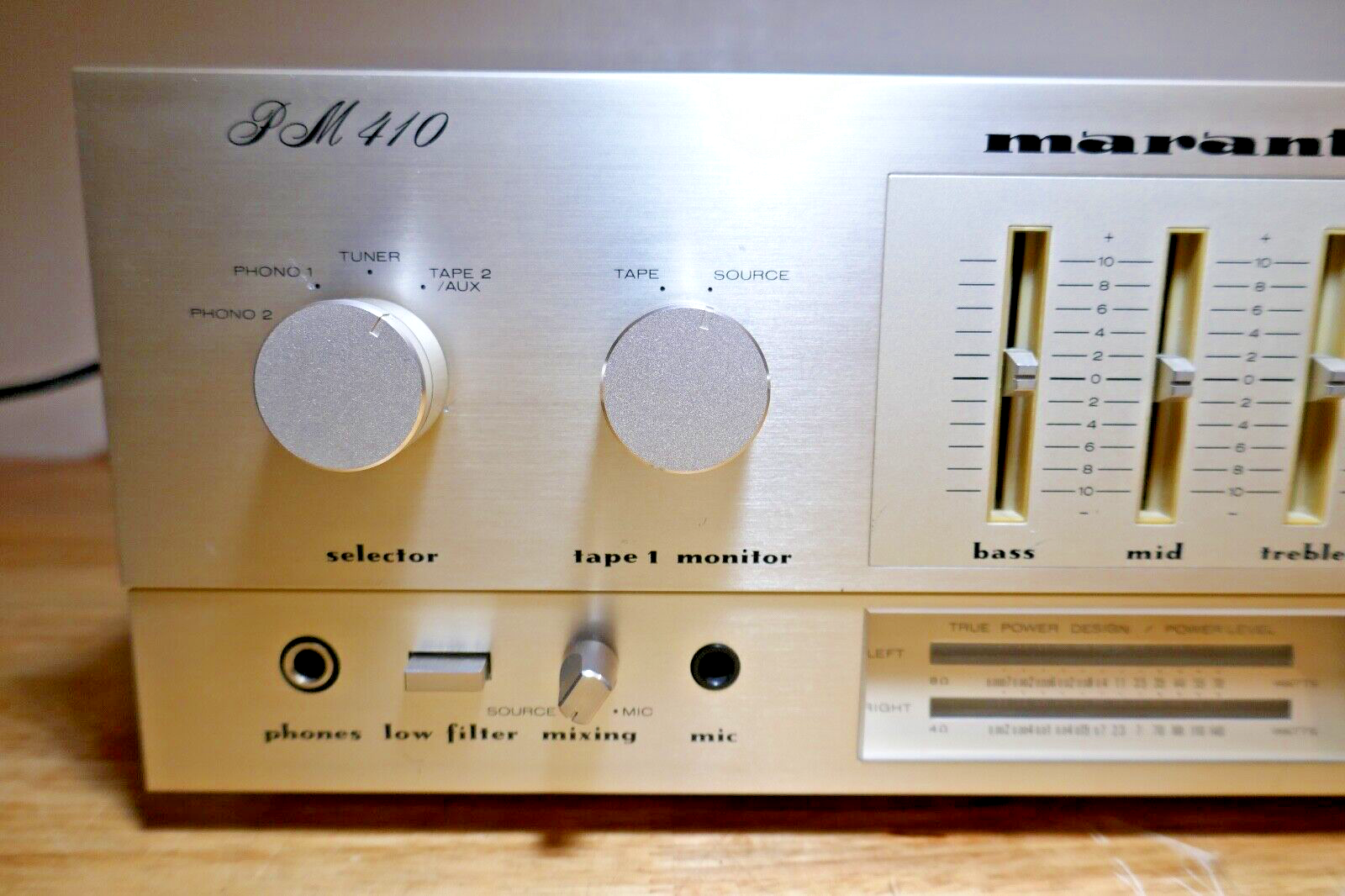 amplificateur amplifier MARANTZ pm410 vintage occasion