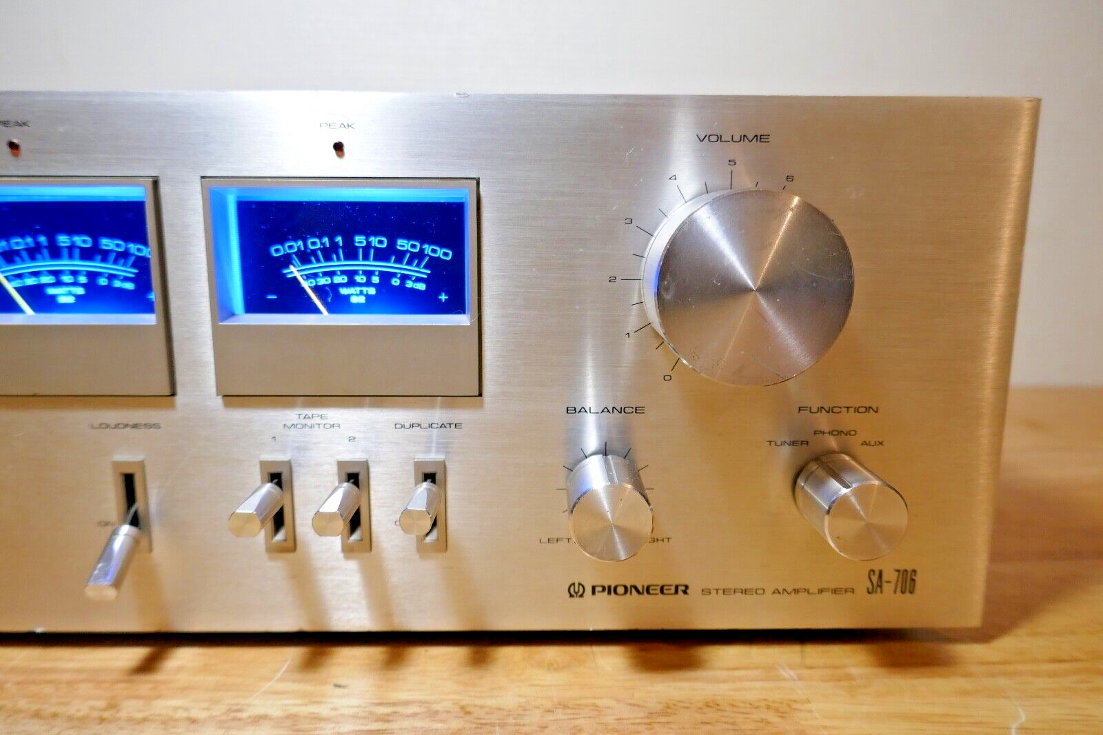 amplificateur amplifier pioneer sa-706 vintage occasion