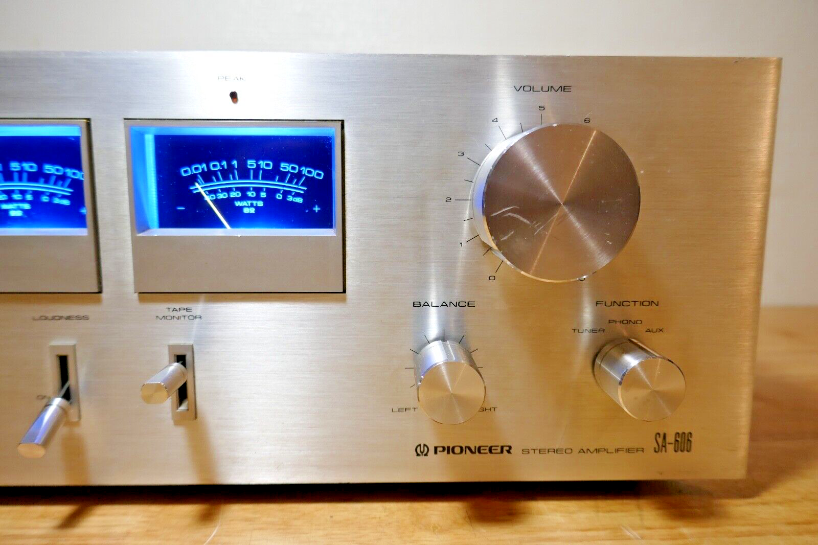 amplificateur amplifier pioneer sa-606 vintage occasion