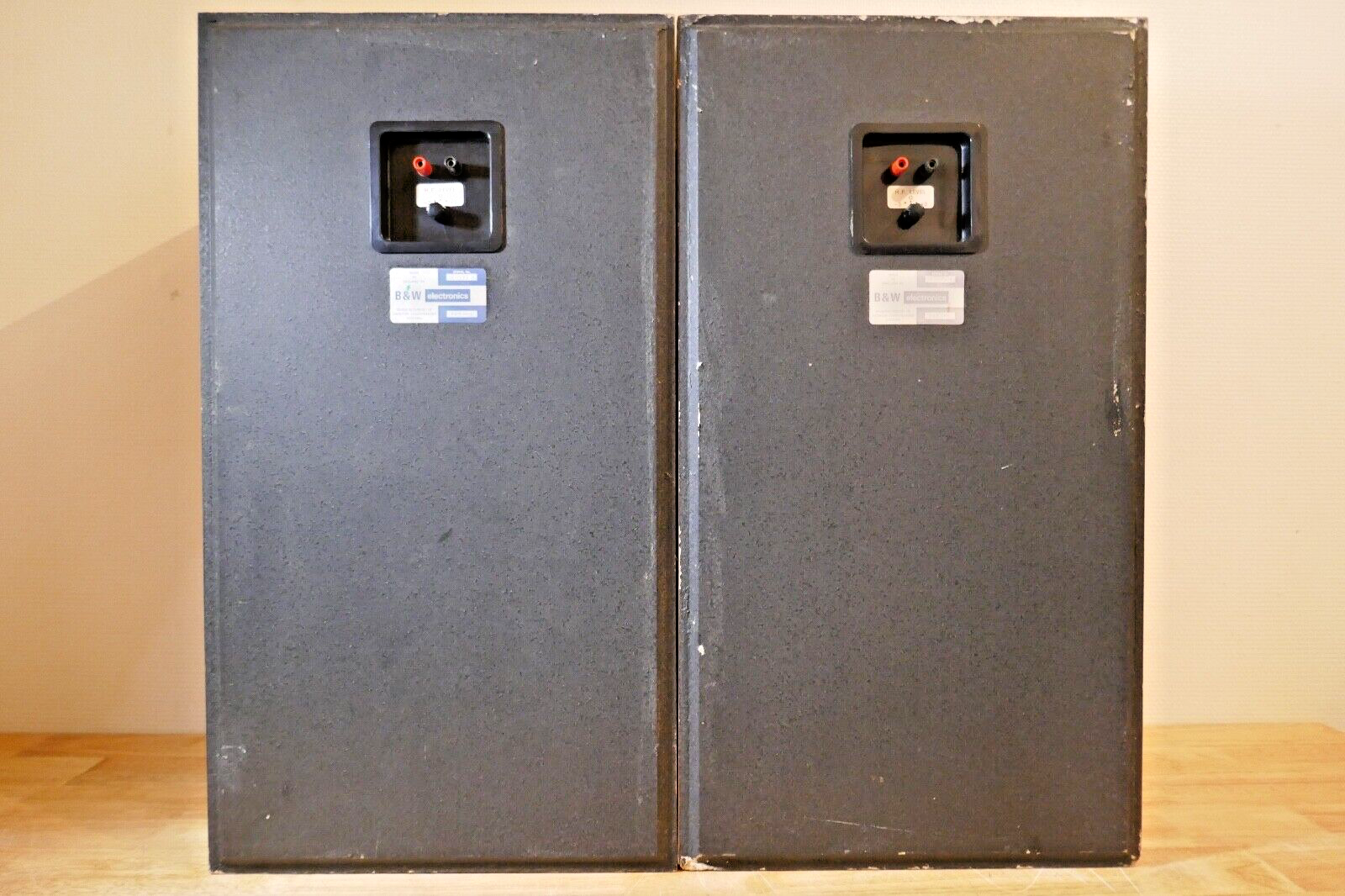 enceintes speakers Bowers