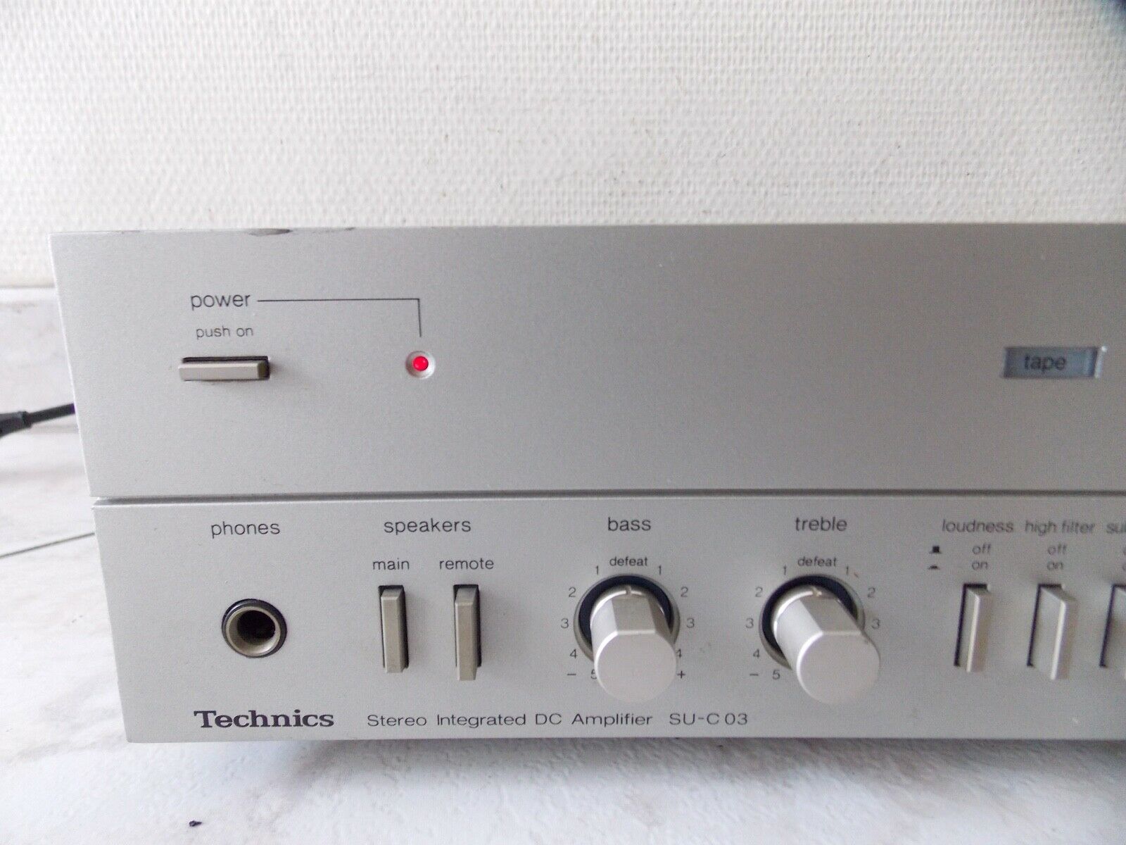 amplificateur amplifier technics SU-C 03 vintage occasion