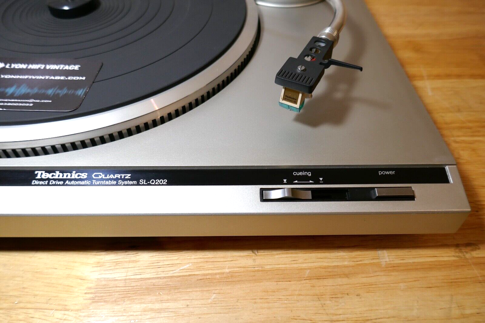 platine vinyle turntable technics sl-q202 vintage occasion