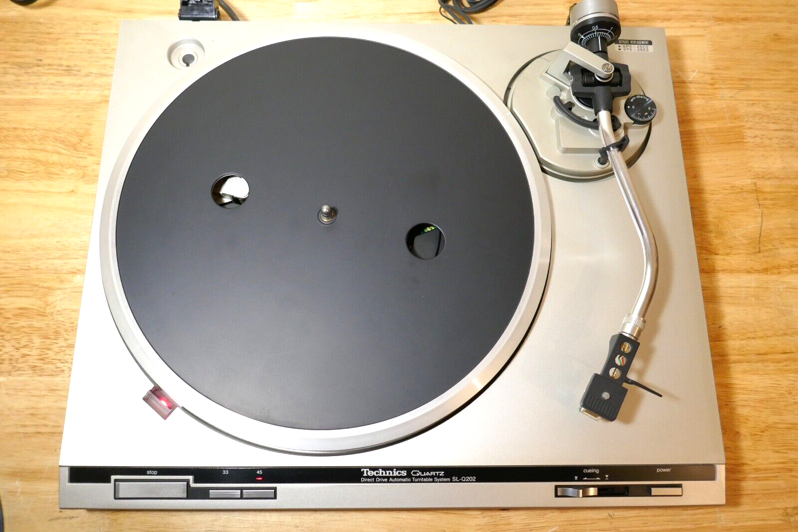 platine vinyle turntable technics sl-q202 vintage occasion