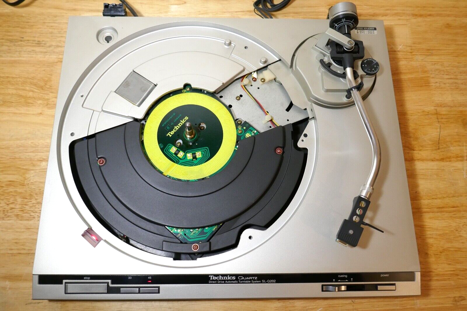 Platine Vinyle Technics SL-Q202 - Direct Drive, Automatique - Vintage HiFi