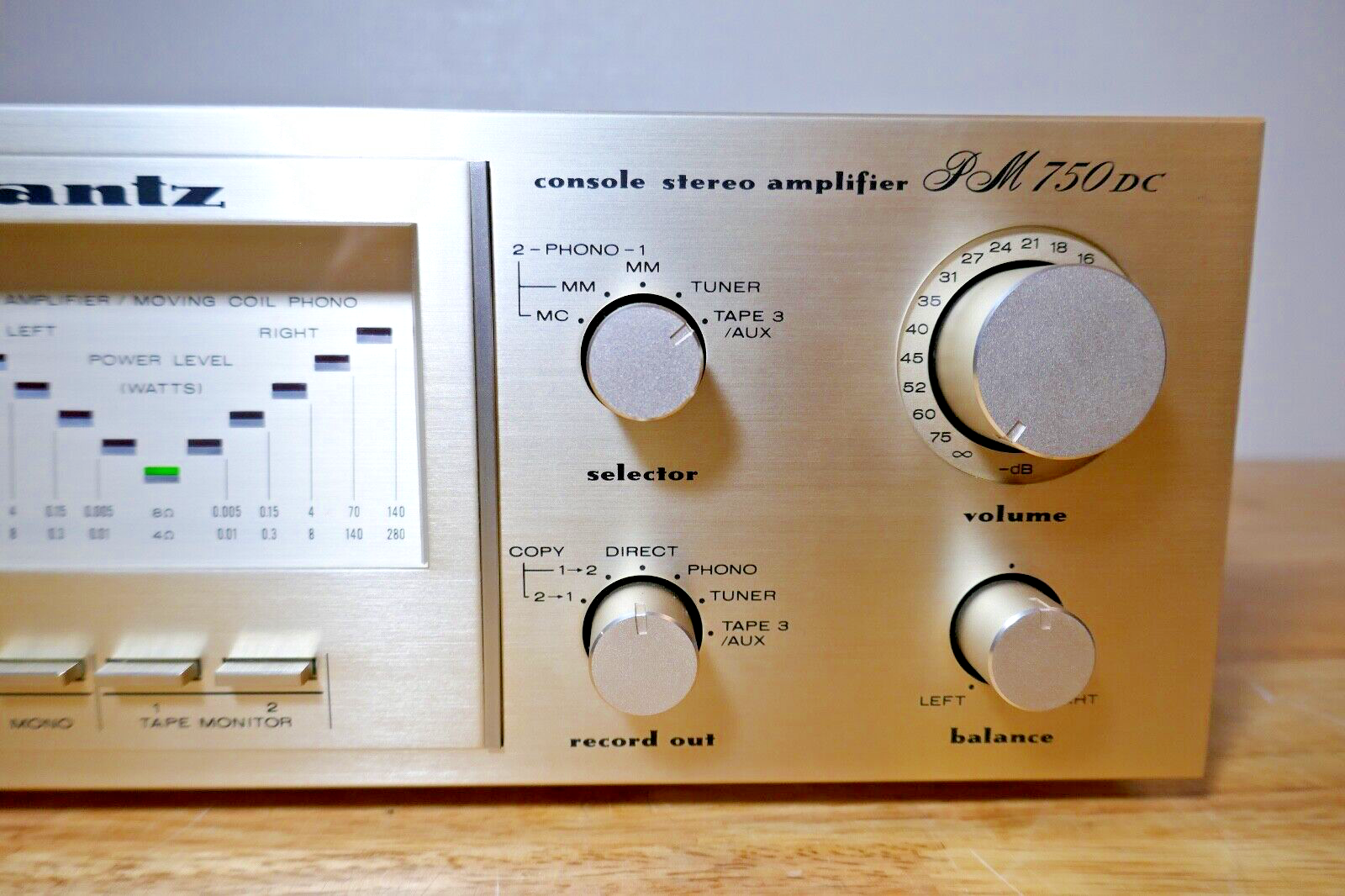 chaine hifi marantz vintage pm750DC EQ-20 SD 9020 ST-8 vintage occasion