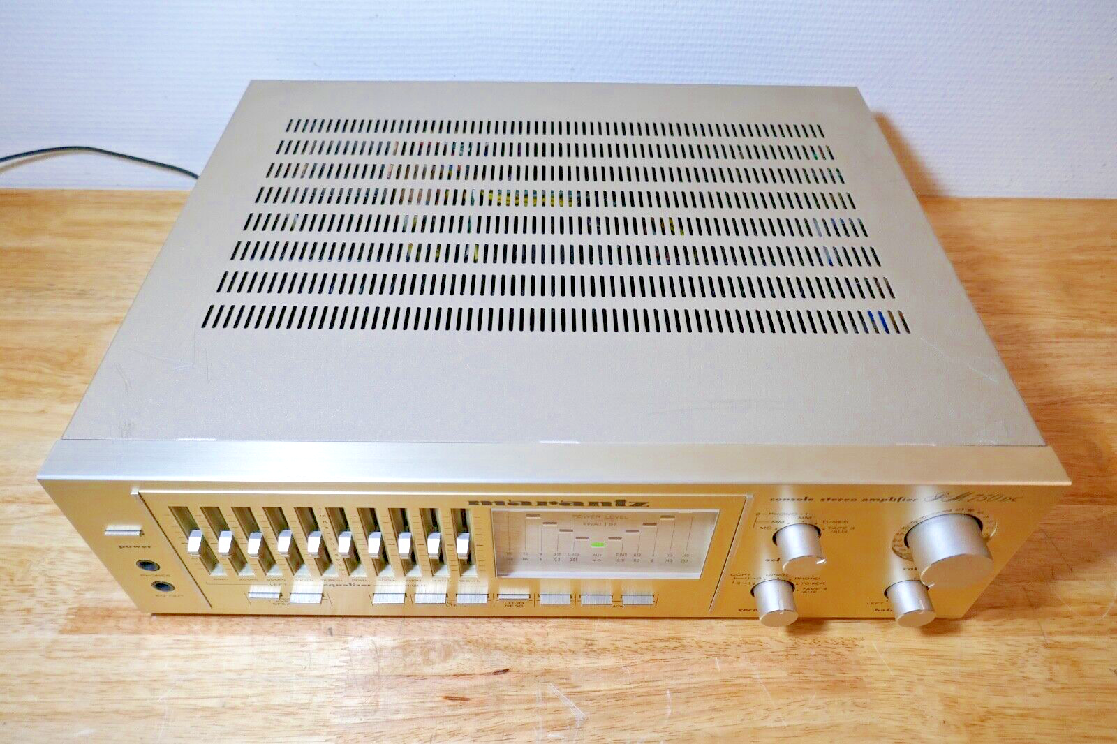 chaine hifi marantz vintage pm750DC EQ-20 SD 9020 ST-8 vintage occasion