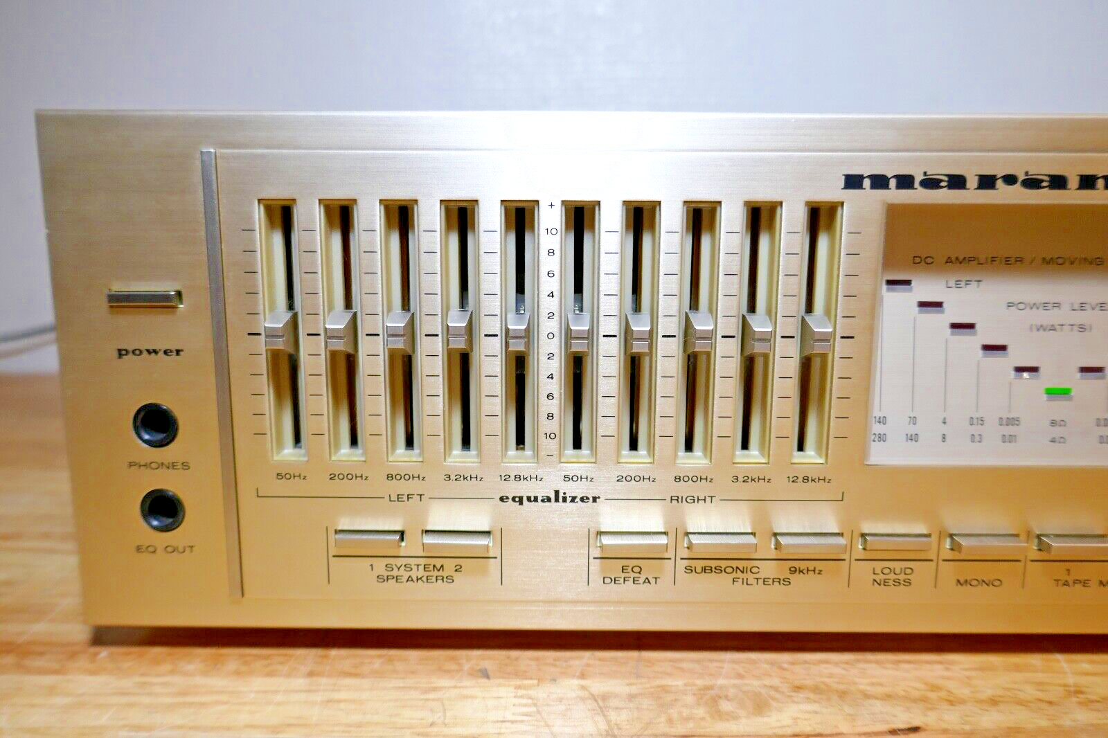 chaine hifi marantz vintage pm750DC EQ-20 SD 9020 ST-8 vintage occasion