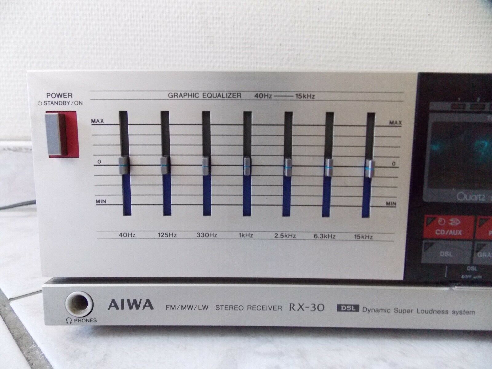 amplificateur amplifier aiwa RX-30 vintage occasion