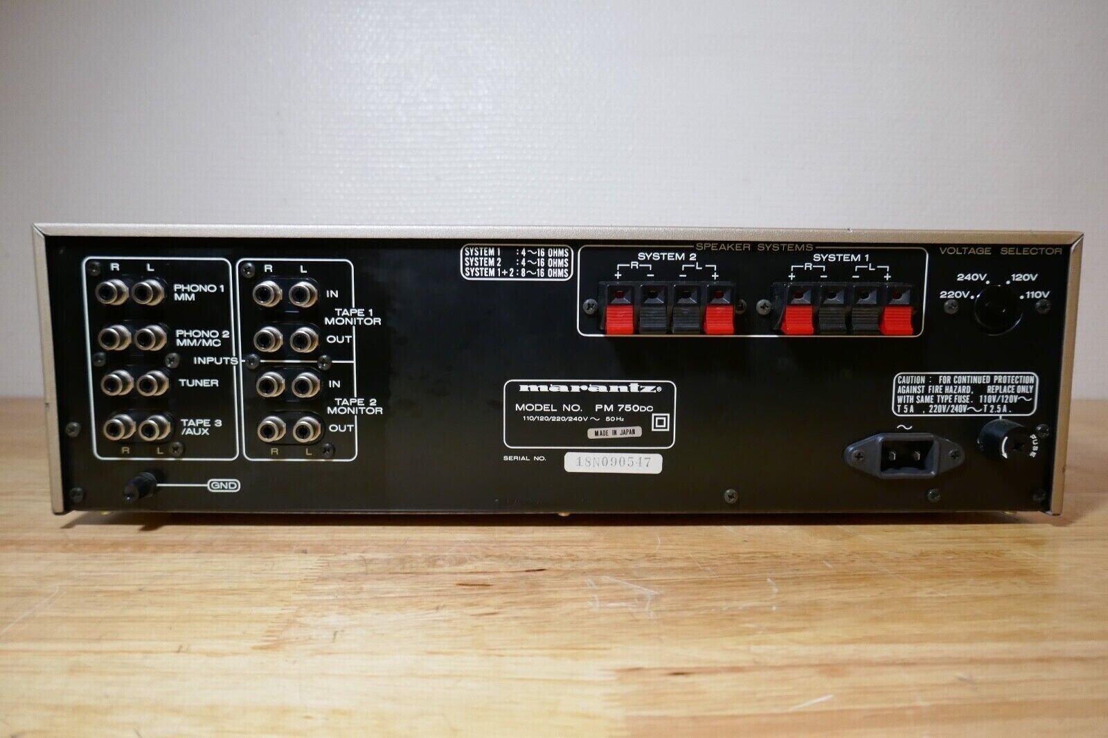 chaine hifi marantz vintage pm750DC EQ-20 SD 9020 ST-8 vintage occasion