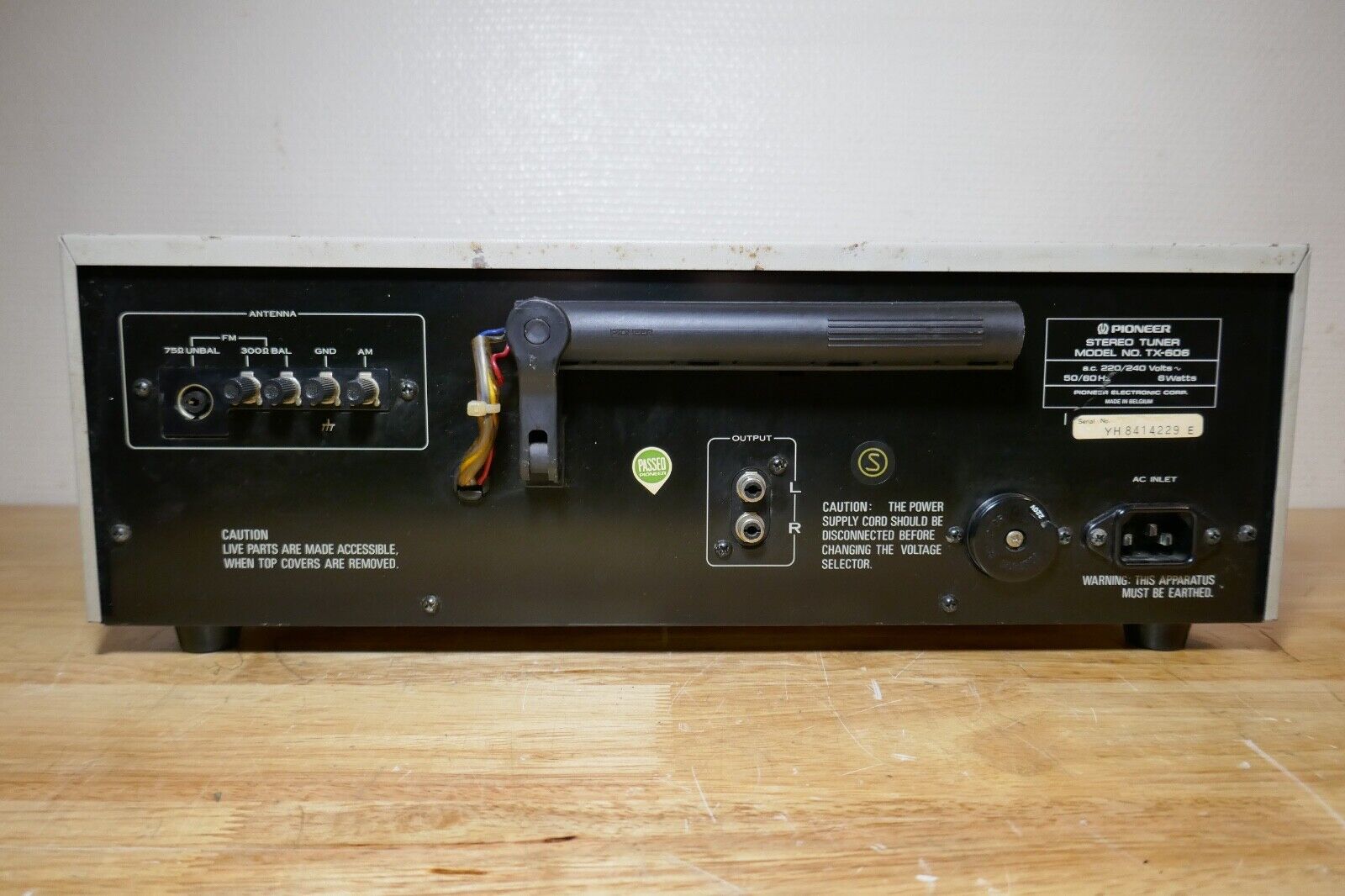 Notice PIONEER TX-606 - Trouver une solution à un problème