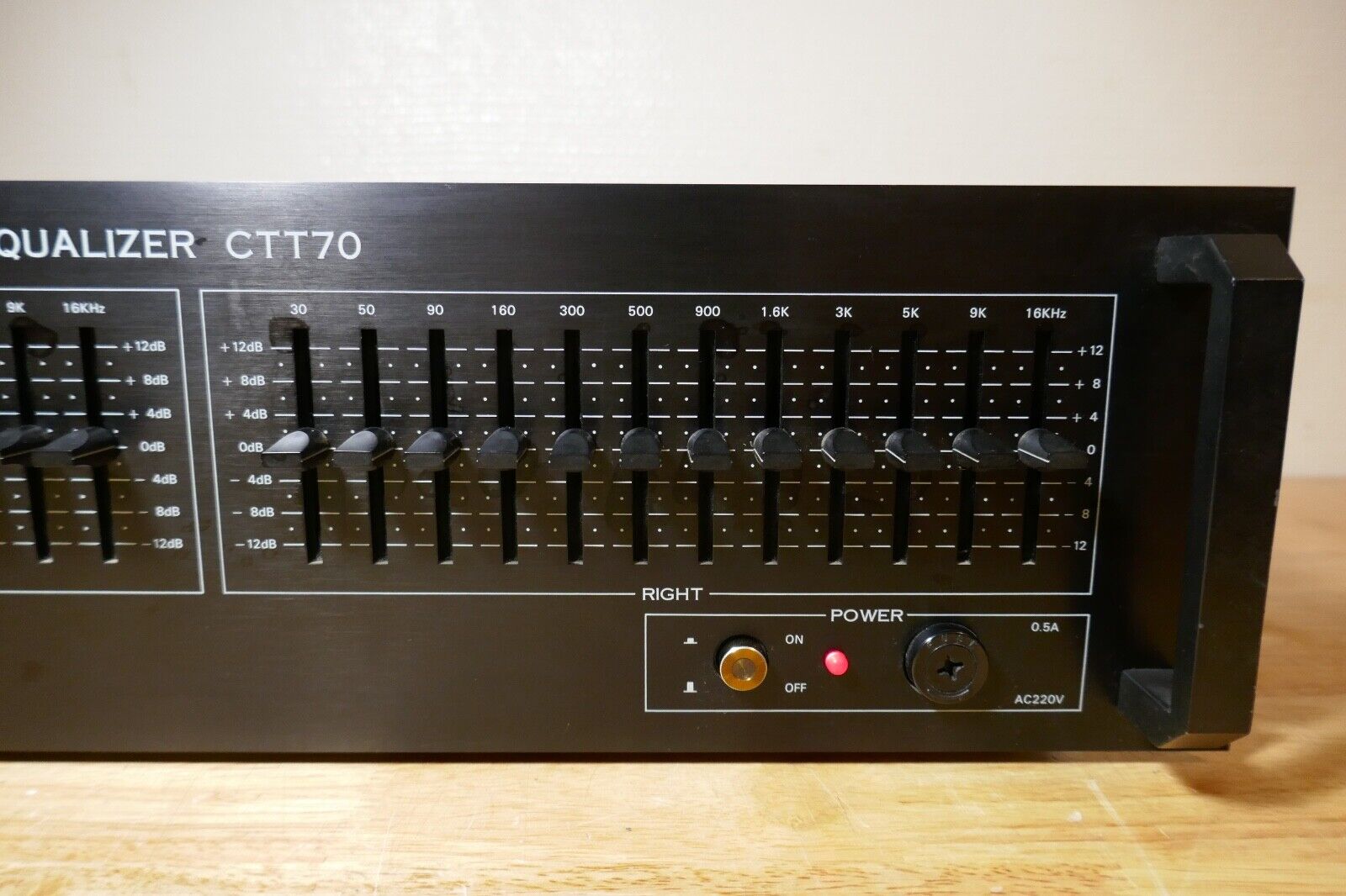 egaliseur equalizer bst CTT70 vintage occasion