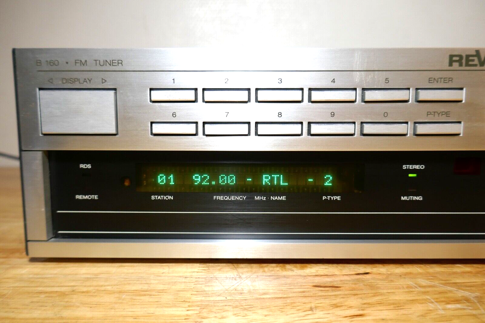 Tuner Radio Revox B 160 vintage occasion