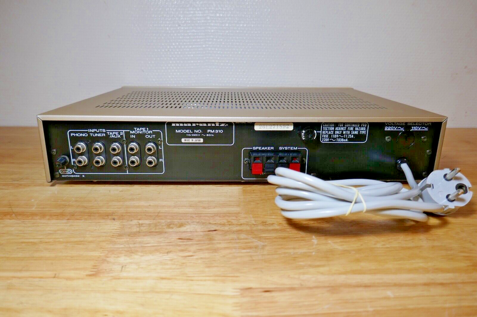 Amplificateur Amplifier Marantz PM310 vintage occasion