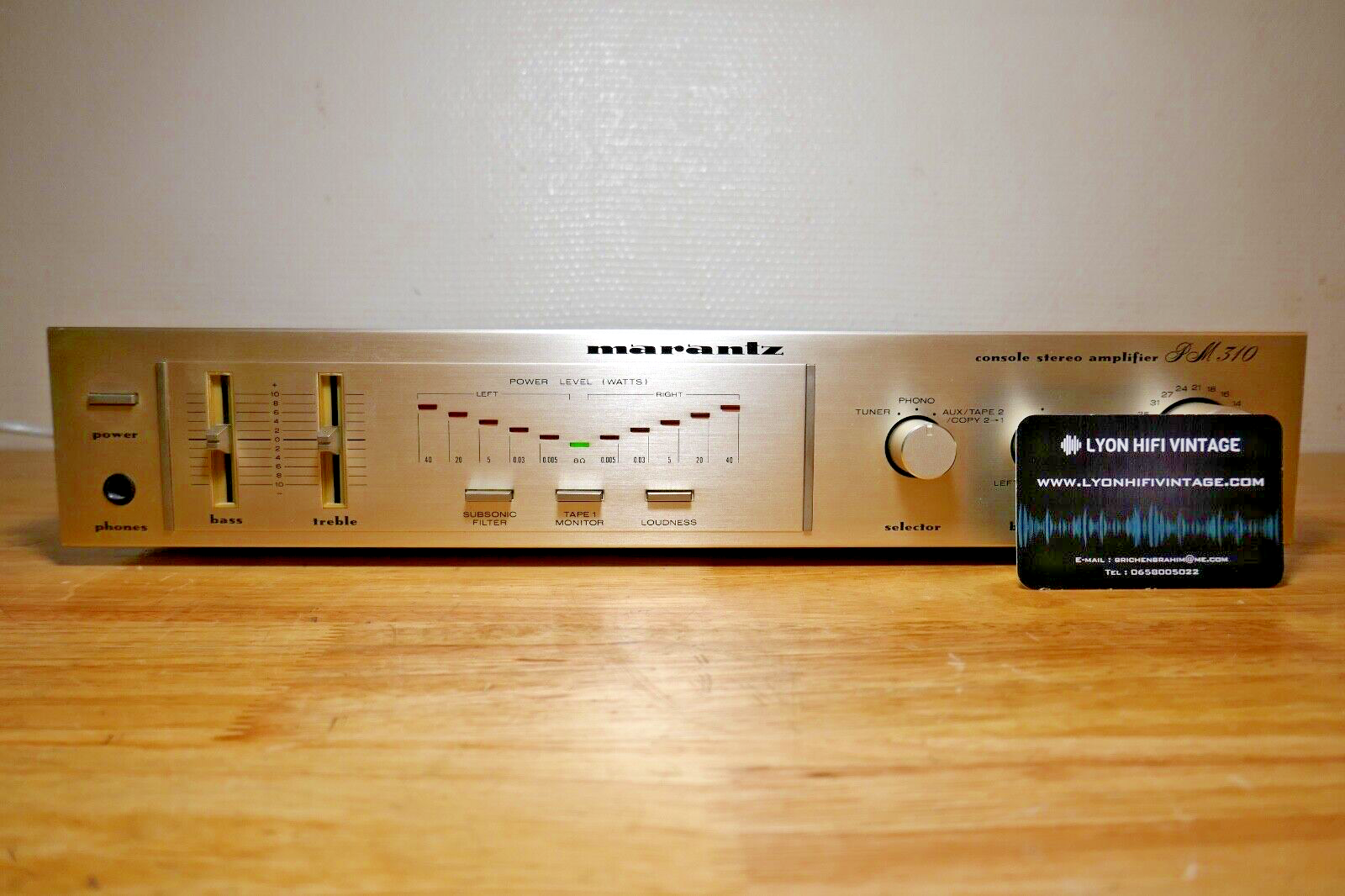 Amplificateur Amplifier Marantz PM310 vintage occasion