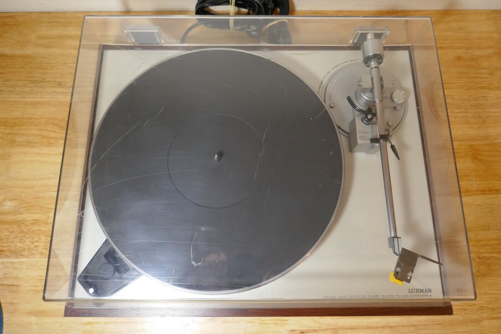 platine vinyle turntable Luxman pd-284 vintage occasion