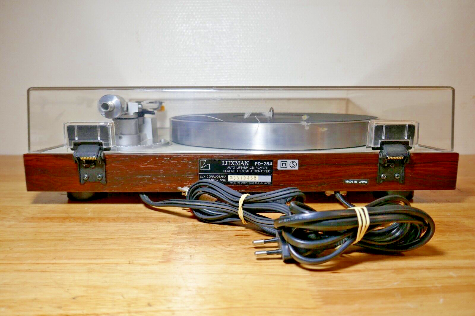 platine vinyle turntable Luxman pd-284 vintage occasion